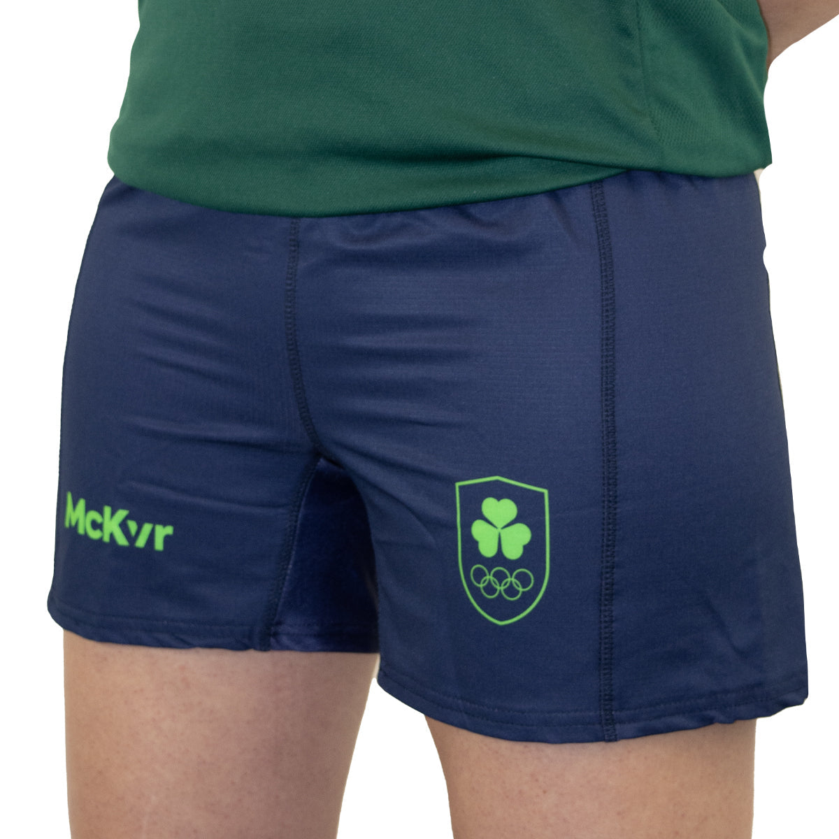 Mc Keever Team Ireland Training Rugby Shorts - Adult - Navy