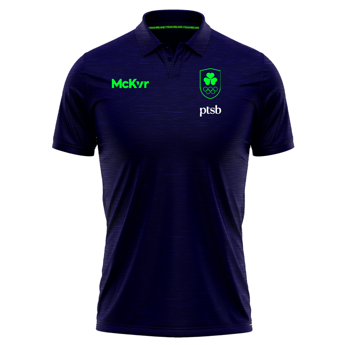 Mc Keever Team Ireland Polo - Youth - Navy