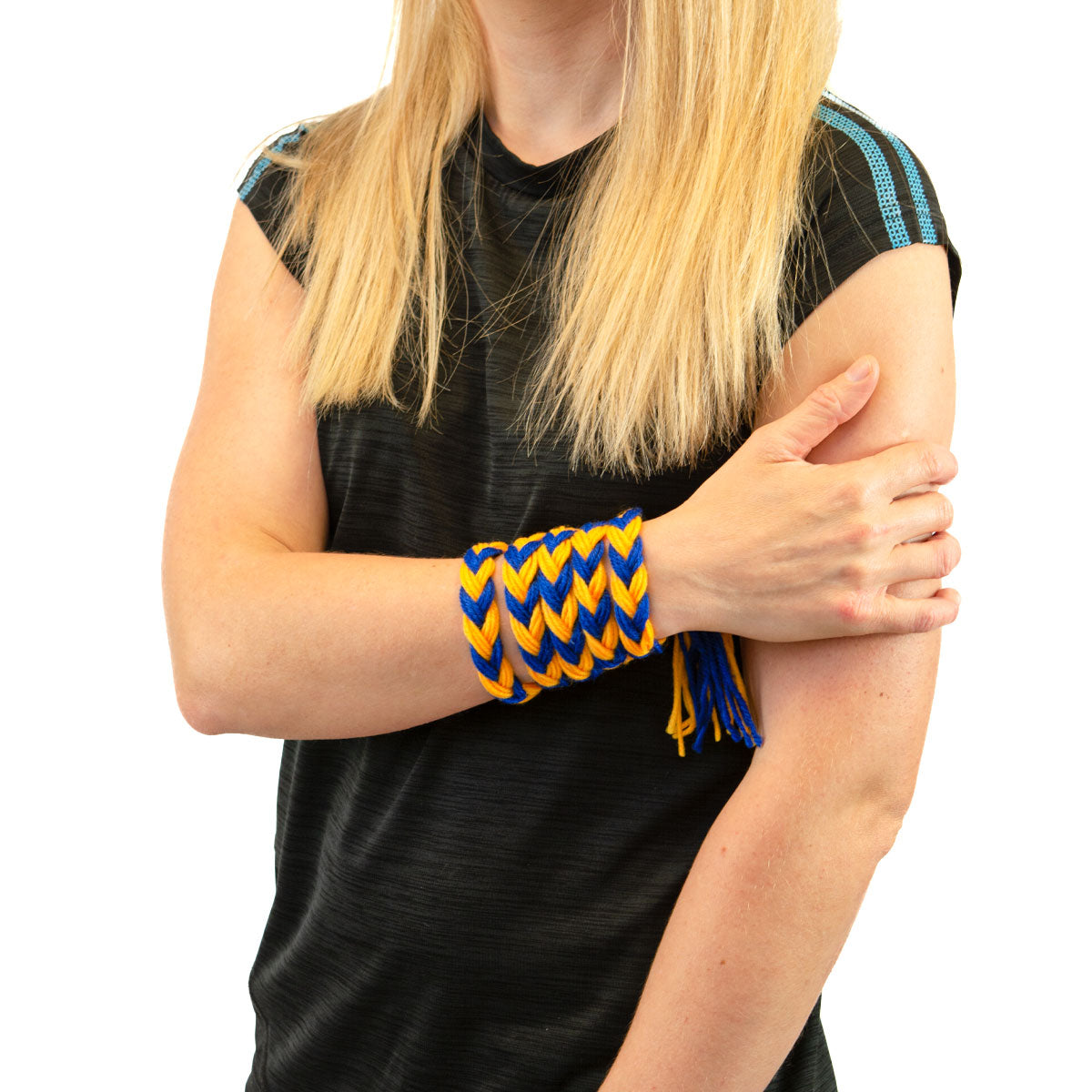 The GAA Store Supporters Wool Plait - Royal/Gold