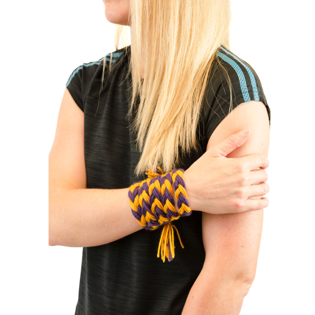 The GAA Store Supporters Wool Plait - Purple/Gold