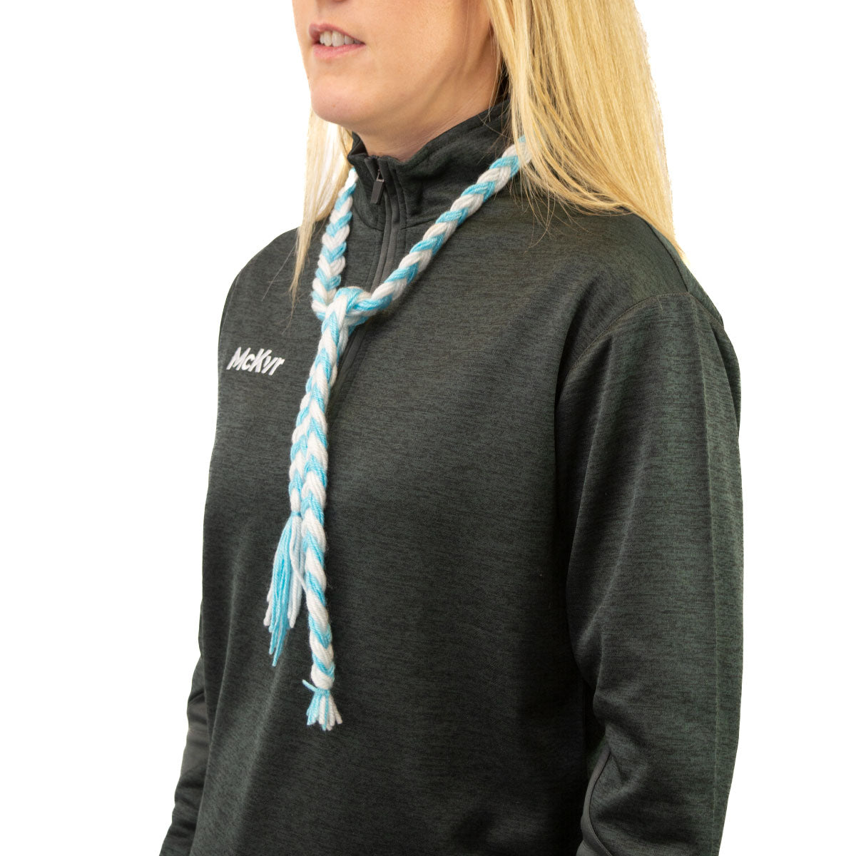 The GAA Store Supporters Wool Plait - Sky Blue/White