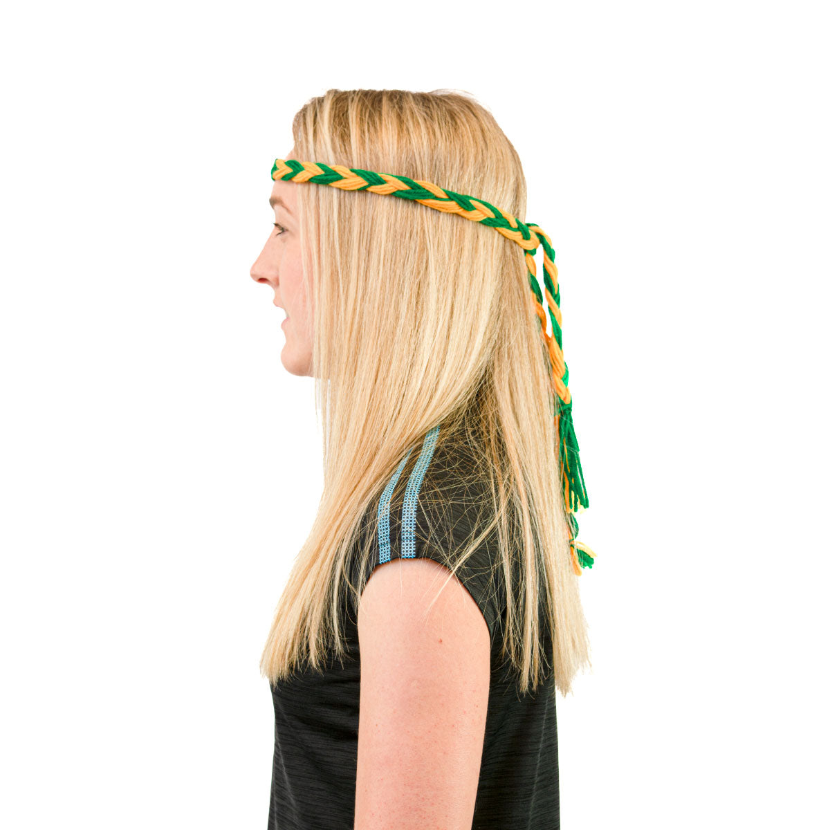 Mc Keever Sports Supporters Wool Plait - Green/Gold