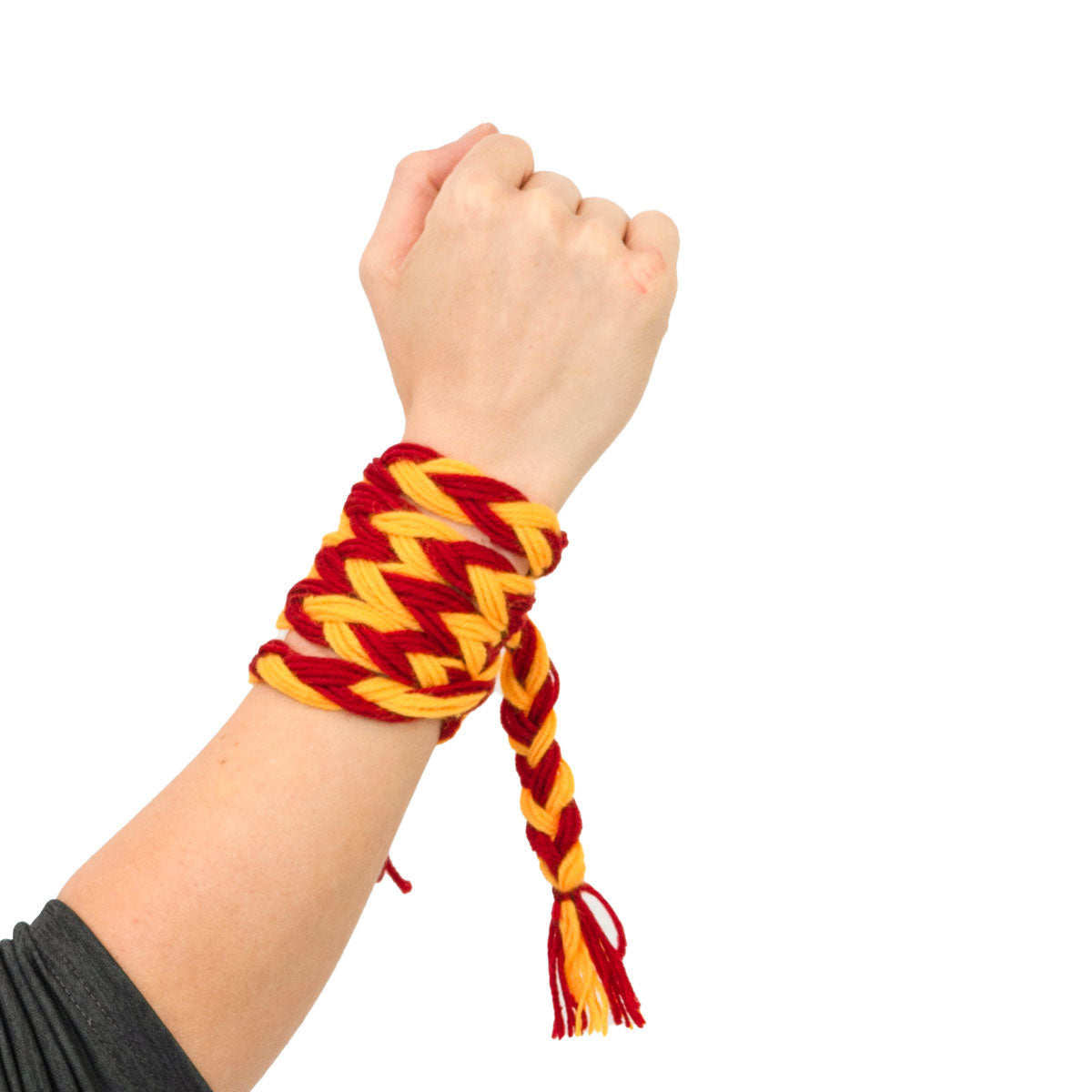 The GAA Store Supporters Wool Plait - Maroon/Gold