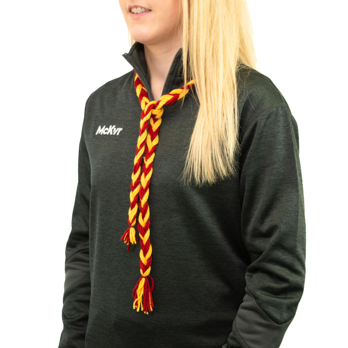 The GAA Store Supporters Wool Plait - Maroon/Gold