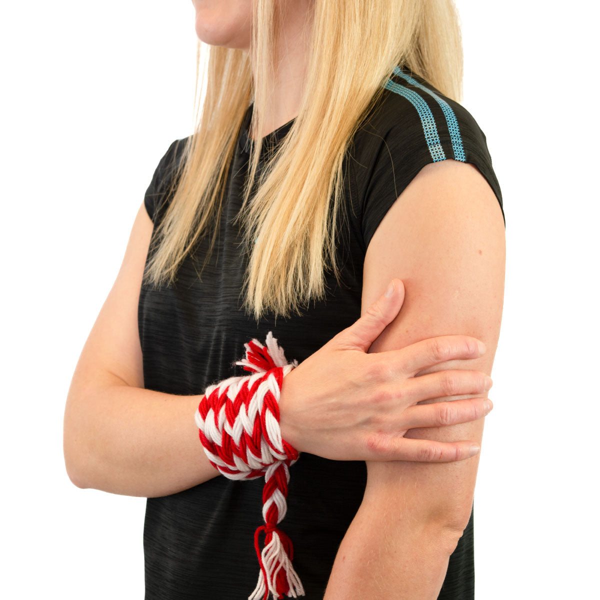 Mc Keever Sports Supporters Wool Plait - Red/White