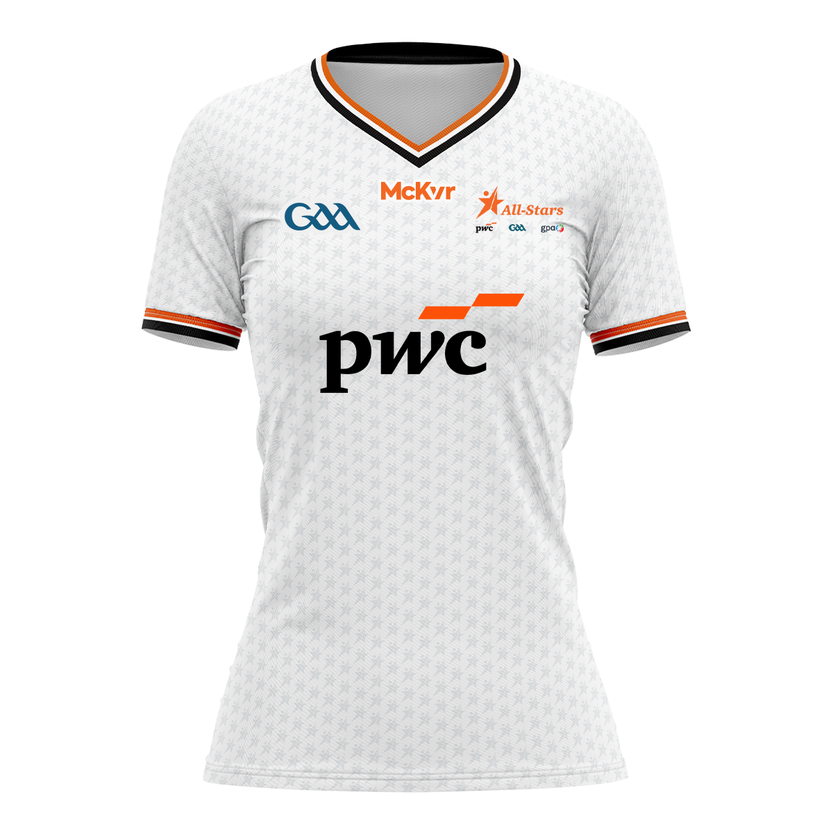 McKvr PwC All-Stars Hurling Jersey - Womens - White