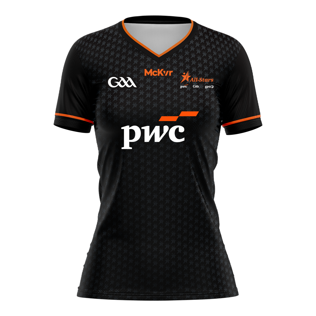 McKvr PwC All-Stars Hurling Jersey - Womens - Black