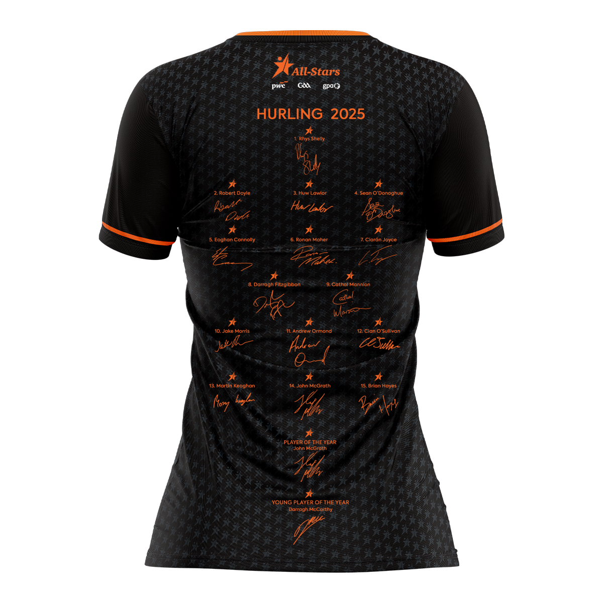 McKvr PwC All-Stars Hurling Jersey - Womens - Black