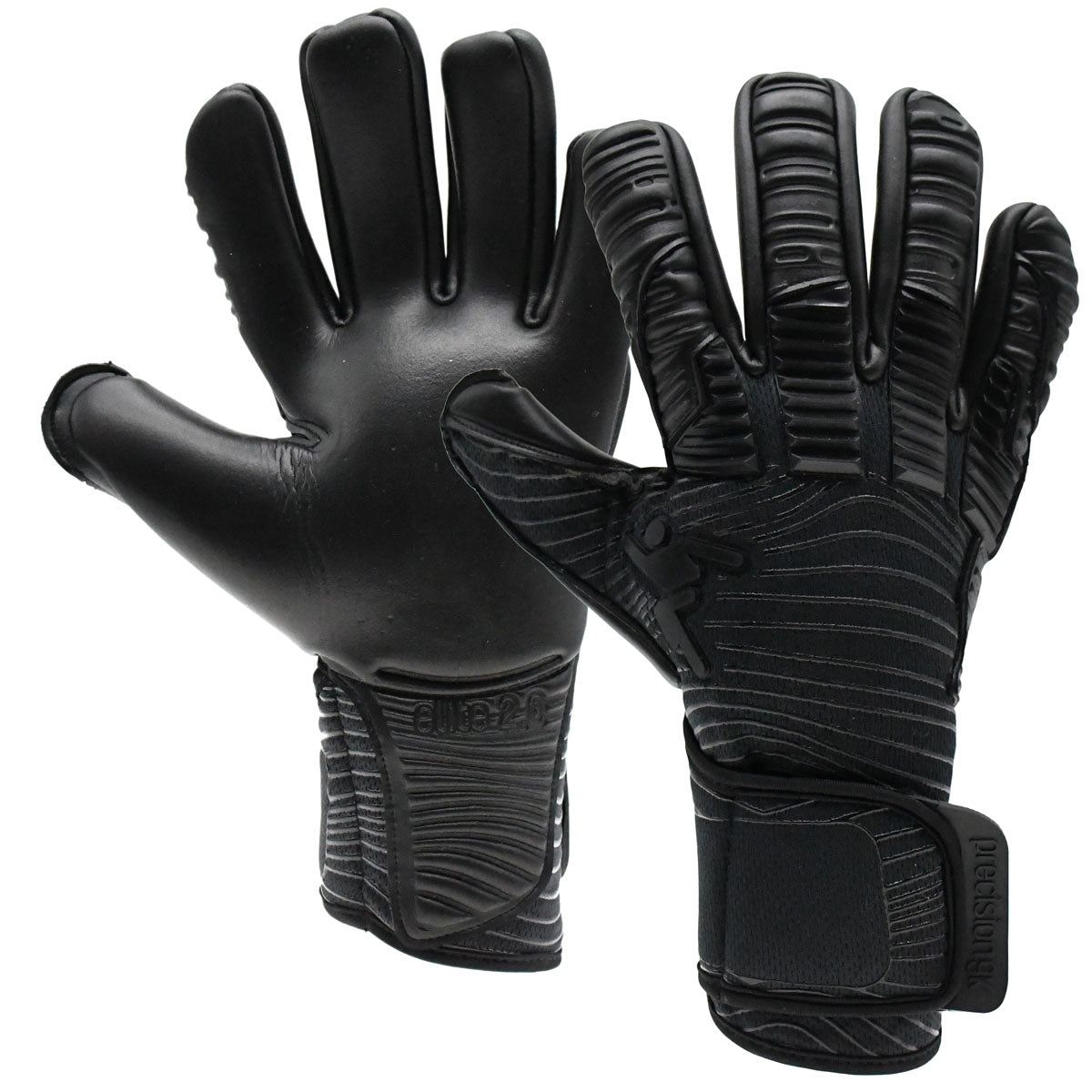 Precision Elite 2.0 Blackout Goal Keeper Gloves - Adult