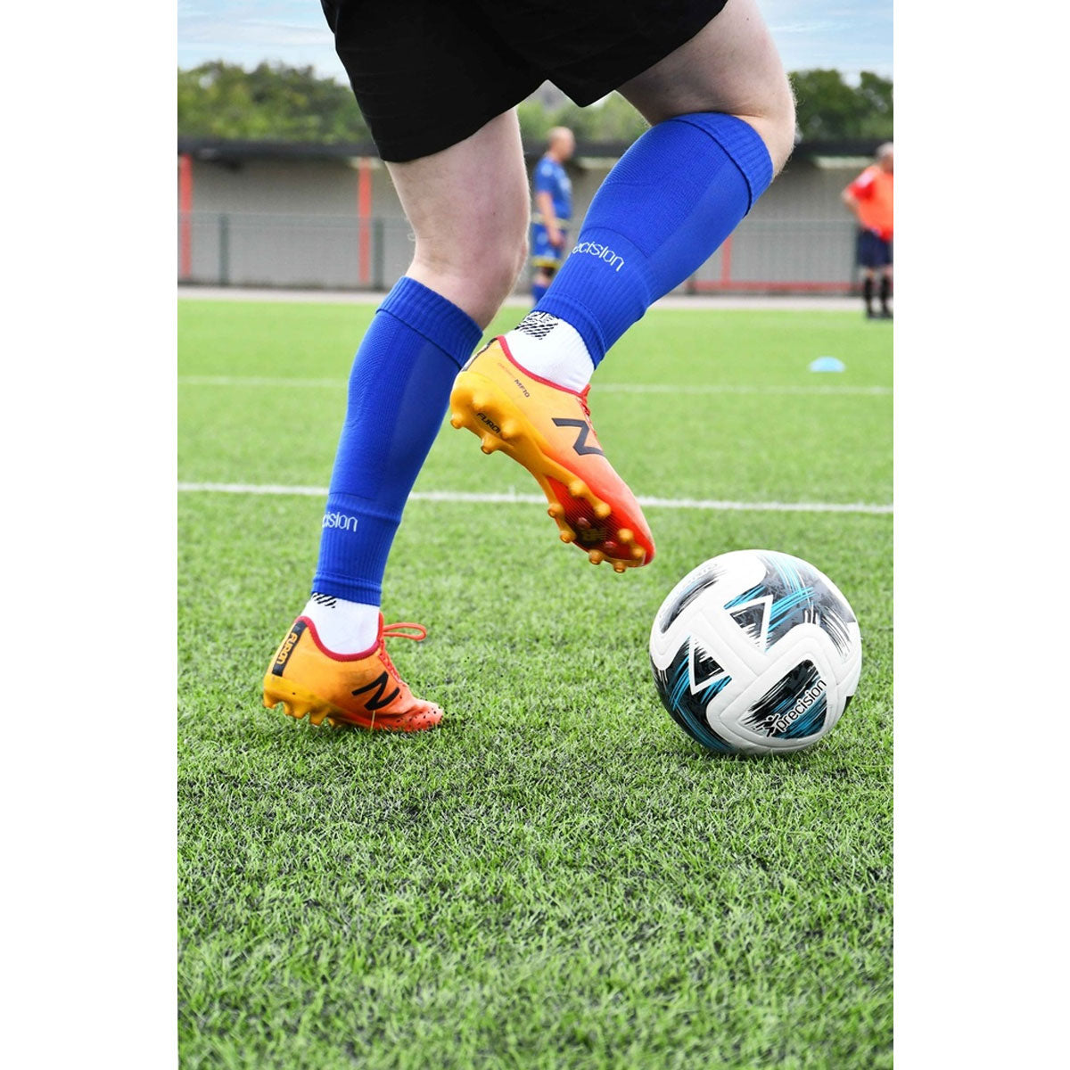 Precision Plain Pro Footless Sleeve Socks - UK Size 7-12
