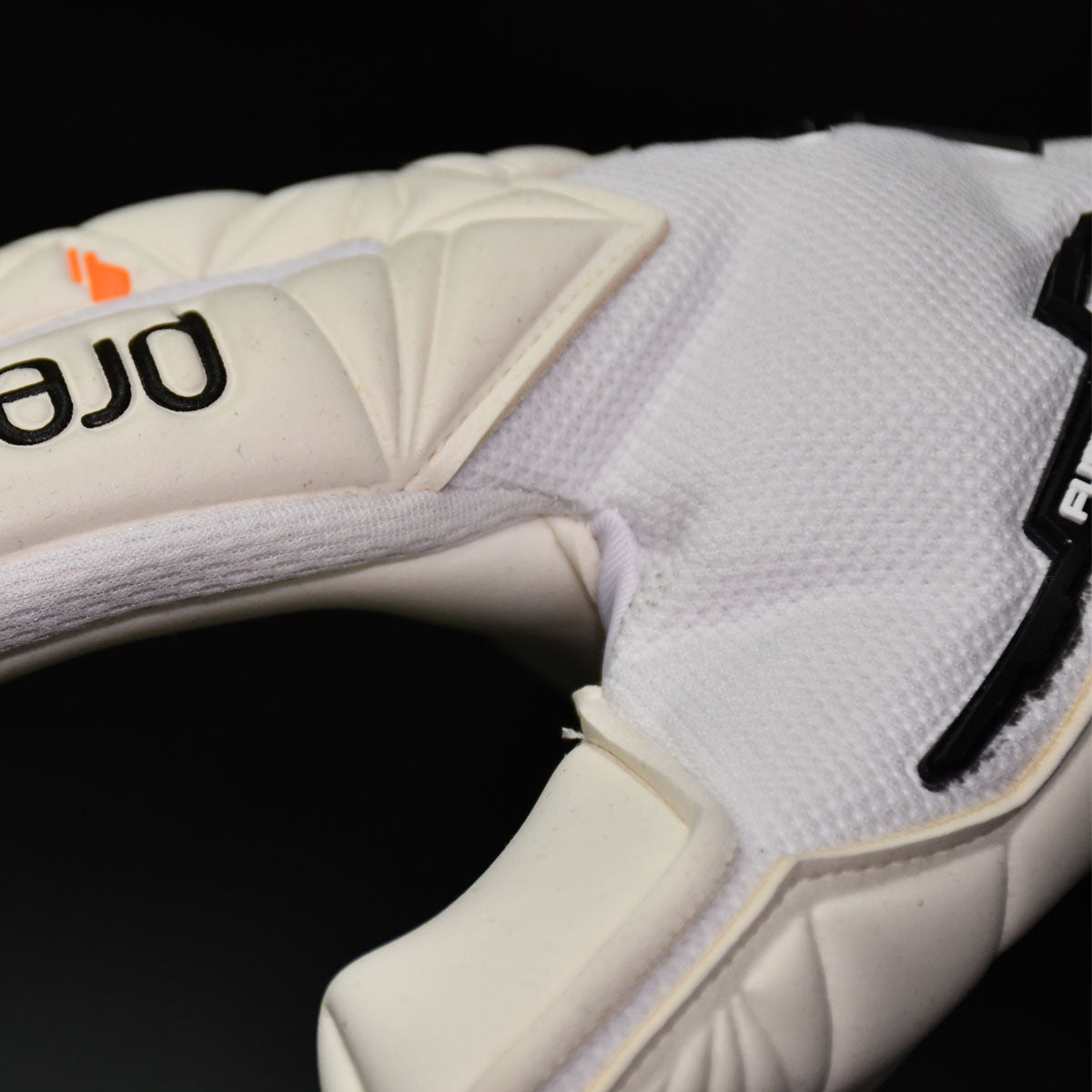 Precision Training Fusion X Pro Negative Contact Duo Goalkeeper Gloves - Adult - White/Orange