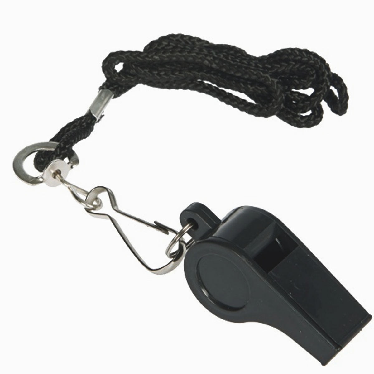 Precision Plastic Whistle with Lanyard