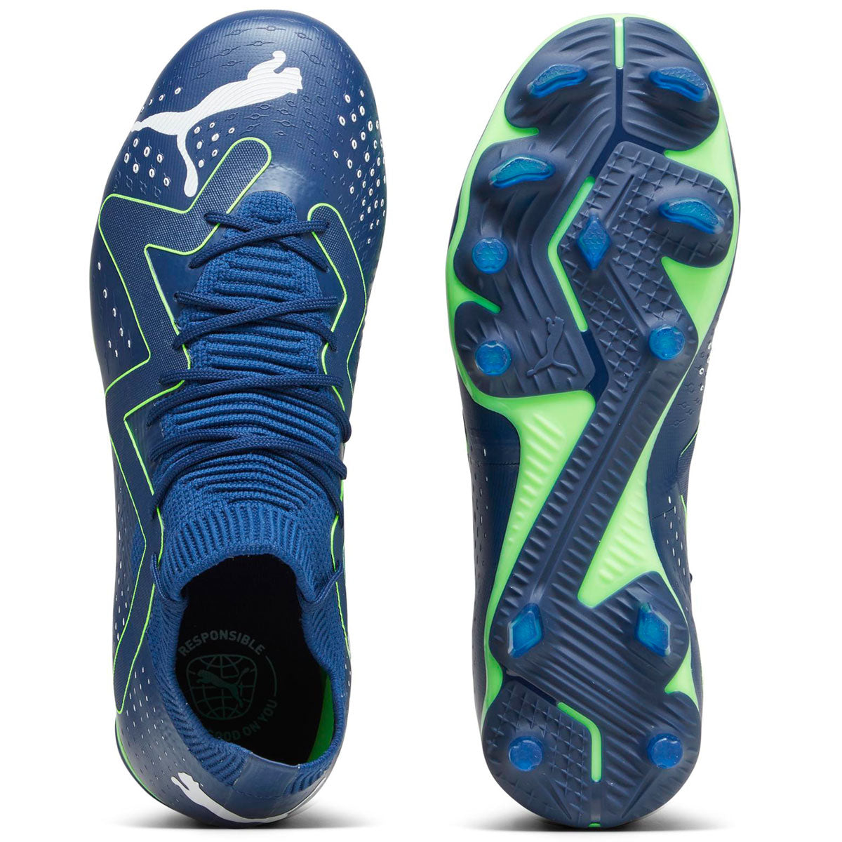 Puma Future Match FG/AG Football Boots - Adult - Blue