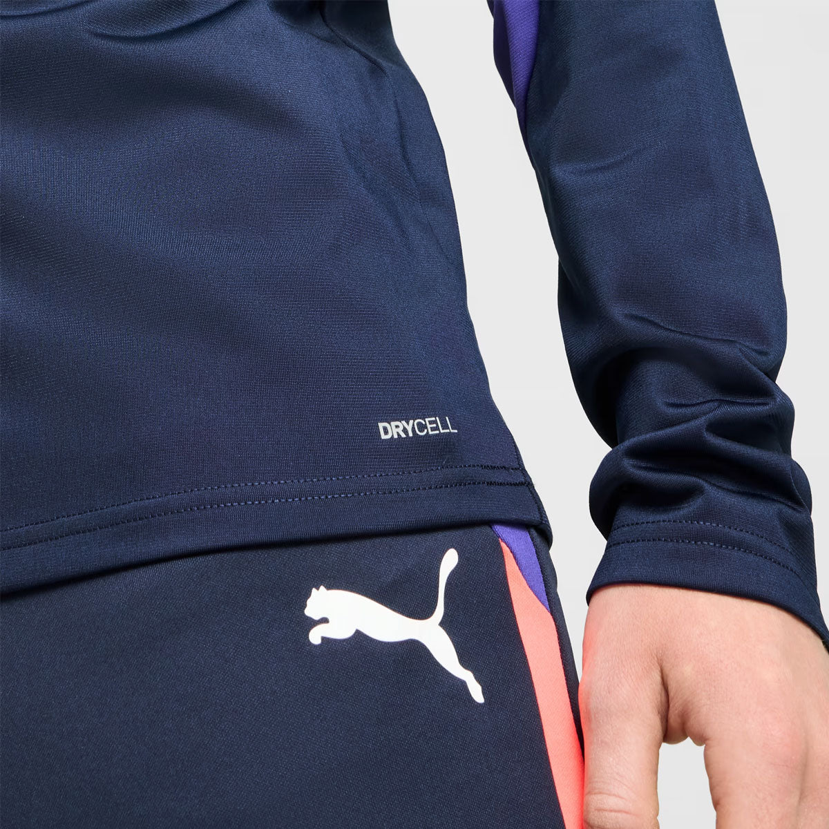 Puma IndividualLIGA 1/4 Zip Top - Mens - Club Navy