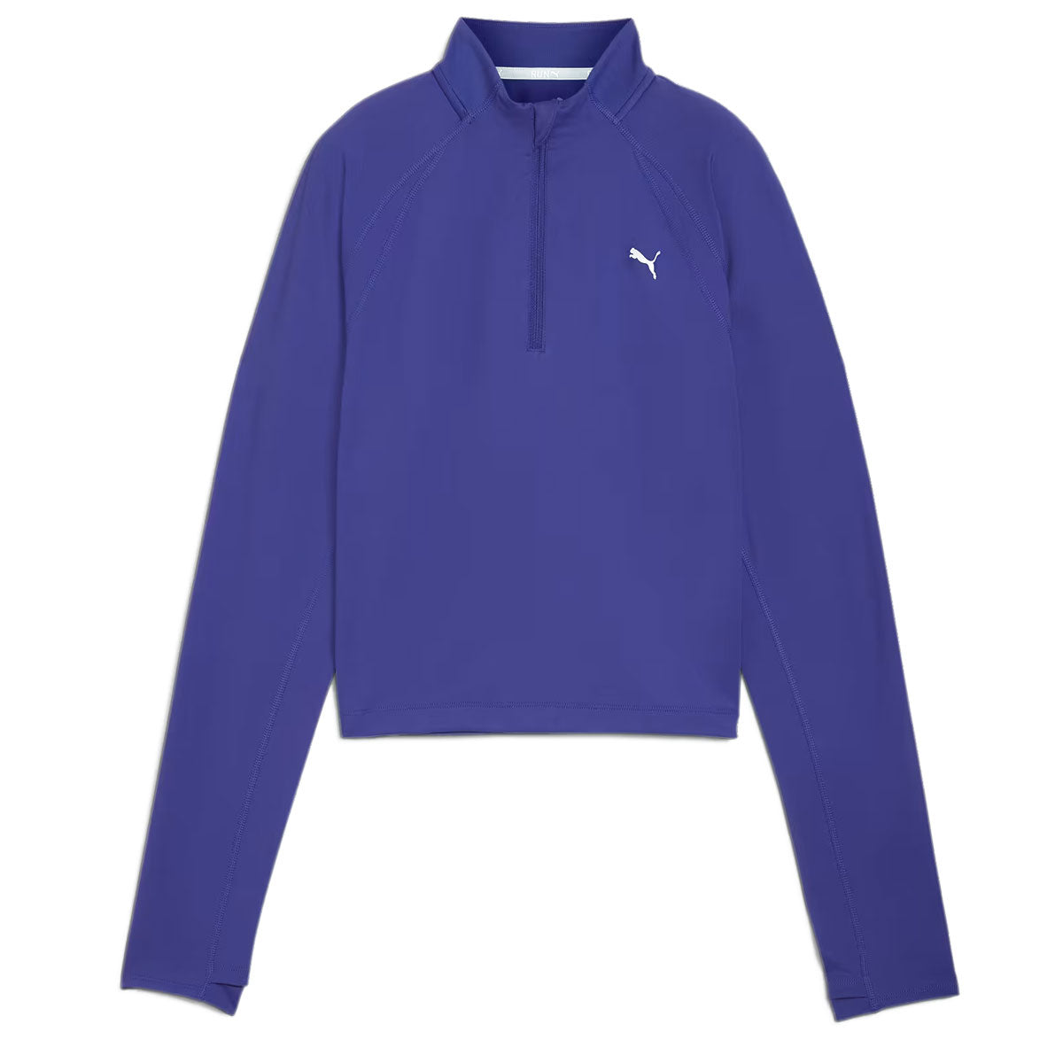 Puma Run Cloudspun 1/4 Zip Top - Womens - Lapis Lazuli