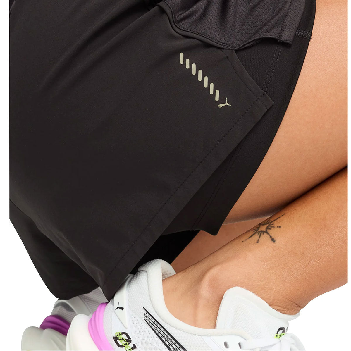 Puma Run Velocity 2-in-1 3 Inch Shorts - Womens - Black
