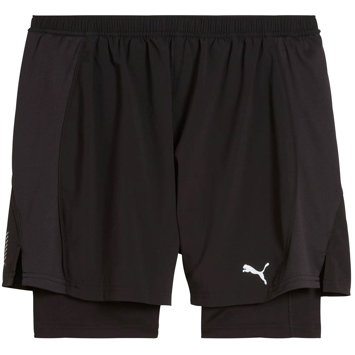 Puma Run Velocity 2-in-1 Shorts - Mens - Black