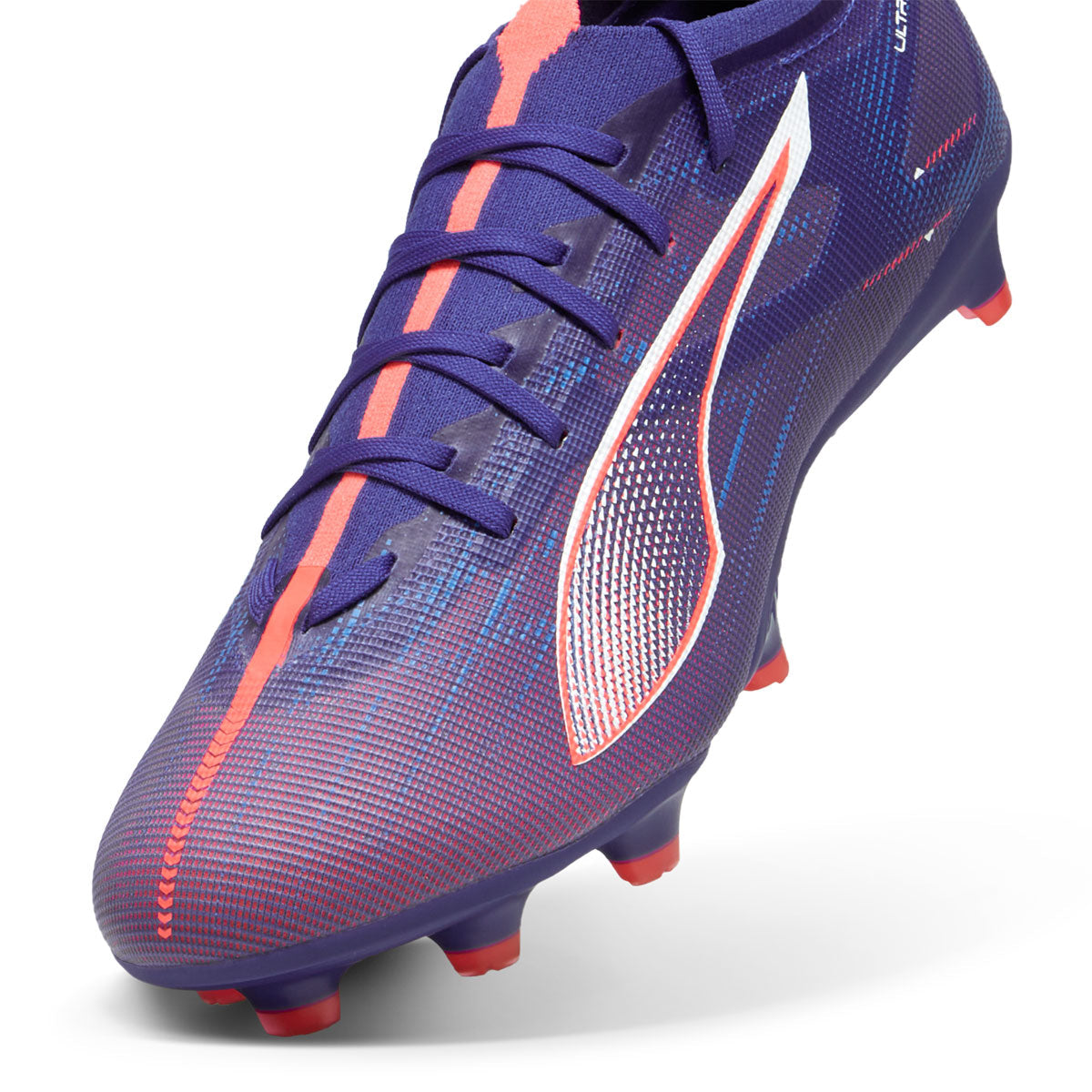 Puma Ultra 5 Match FG/AG Football Boots - Adult - Lapis Lazuli/White/Sunset Glow