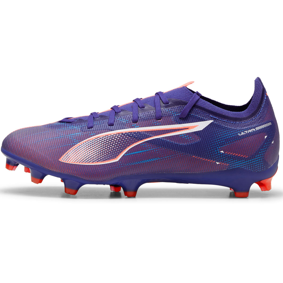 Puma Ultra 5 Match FG/AG Football Boots - Adult - Lapis Lazuli/White/Sunset Glow