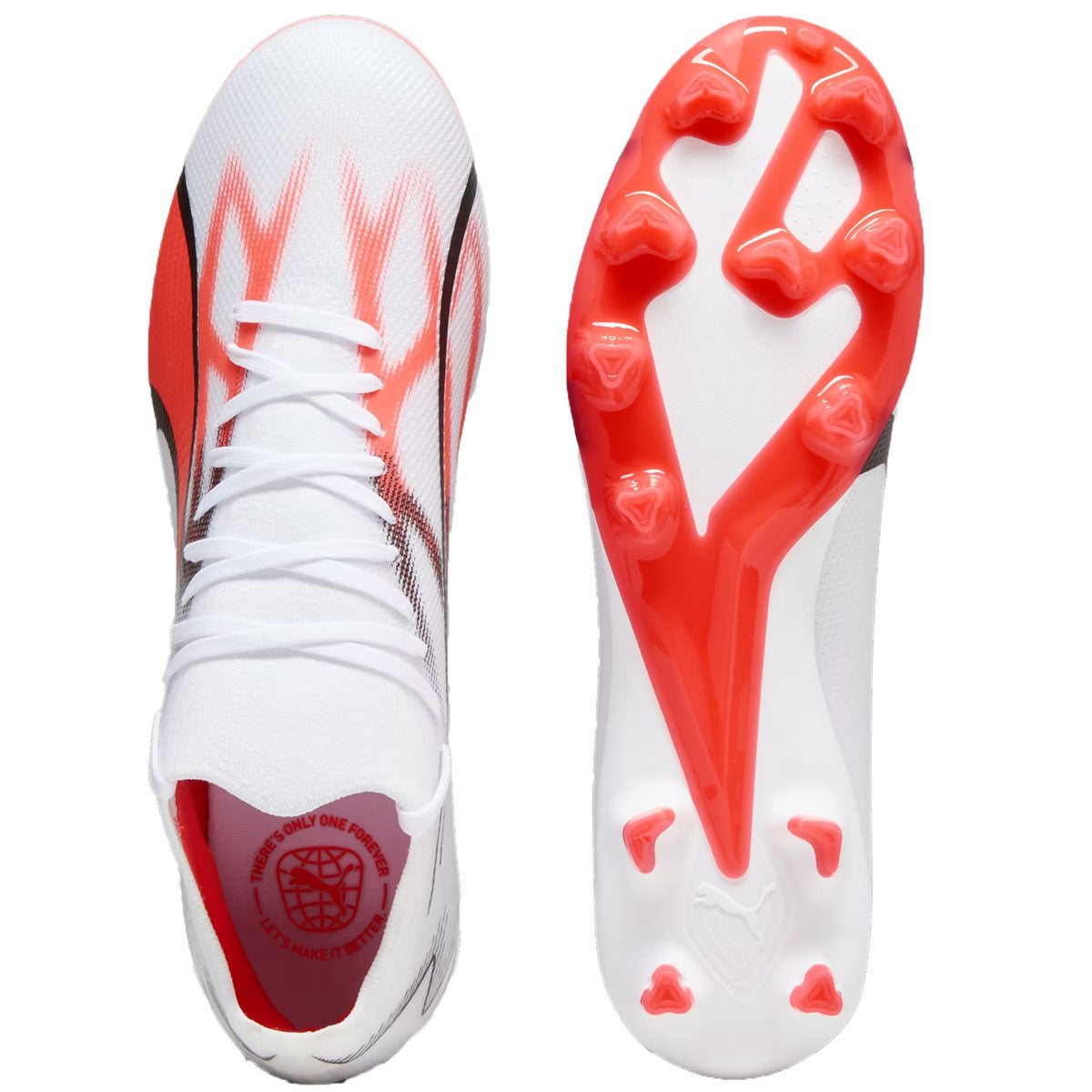 Puma Ultra Match FG/AG Football Boots - Adult - White