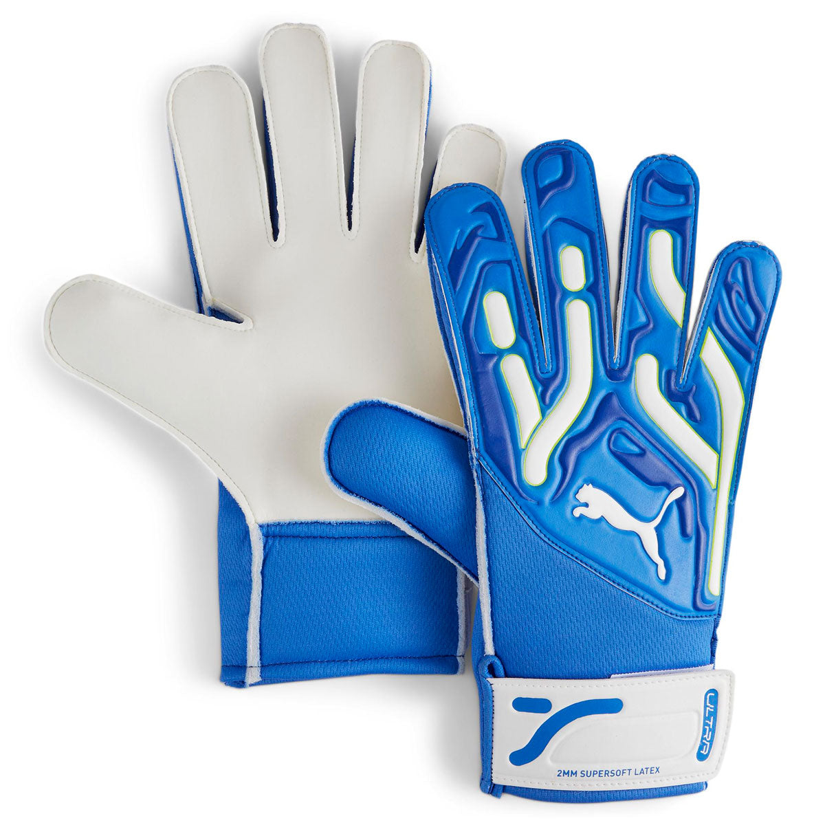 Puma Ultra Play RC Goalkeeper Gloves - Adult - Blue/White