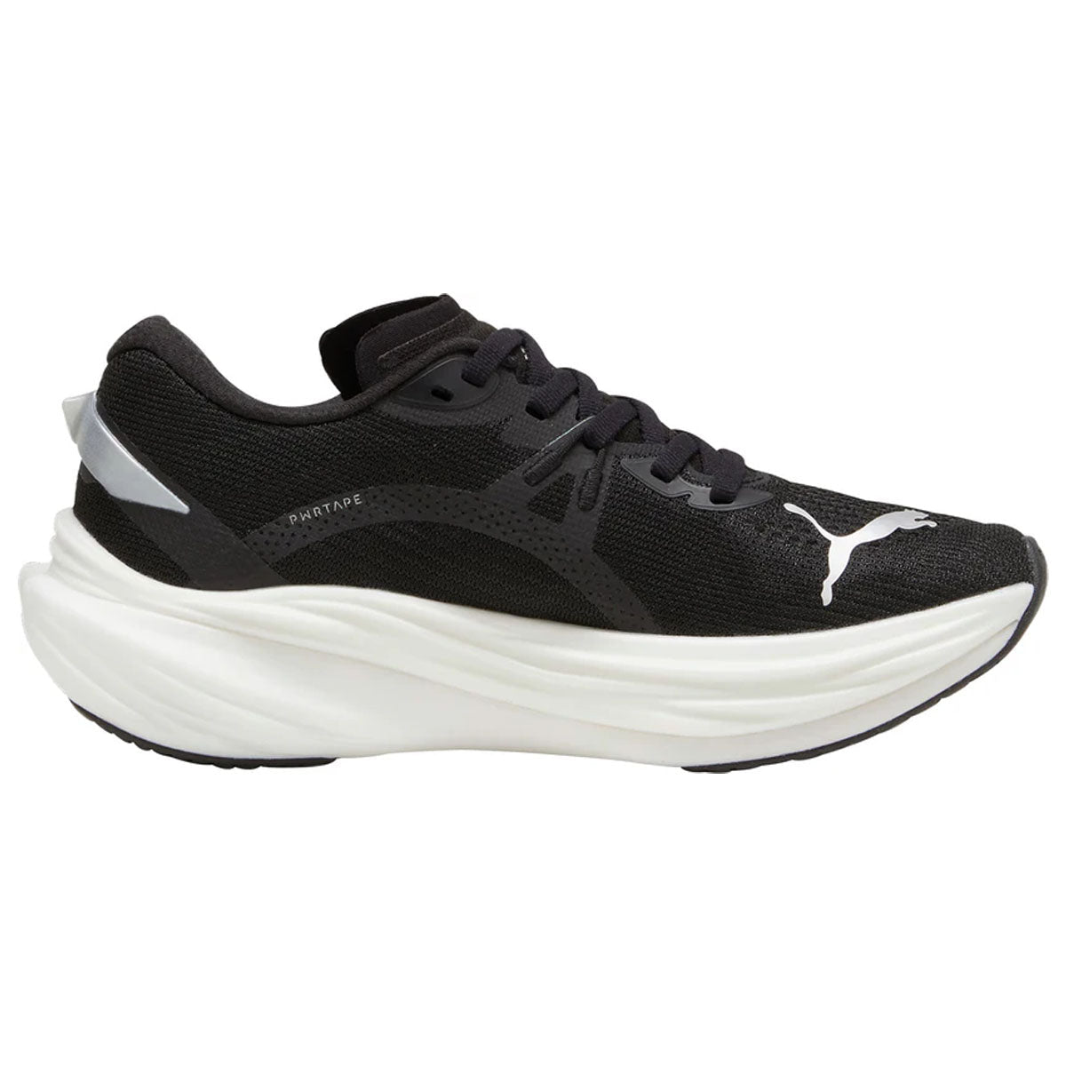 Puma Deviate Nitro 3 Running Shoes - Womens - Black/White/Silver