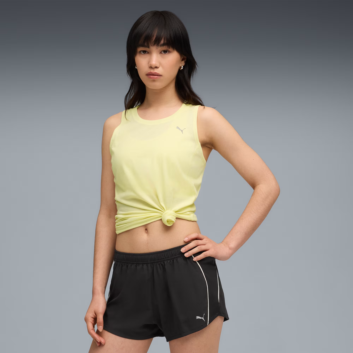 Puma Run Velocity Tank Top - Womens - Gold Moon