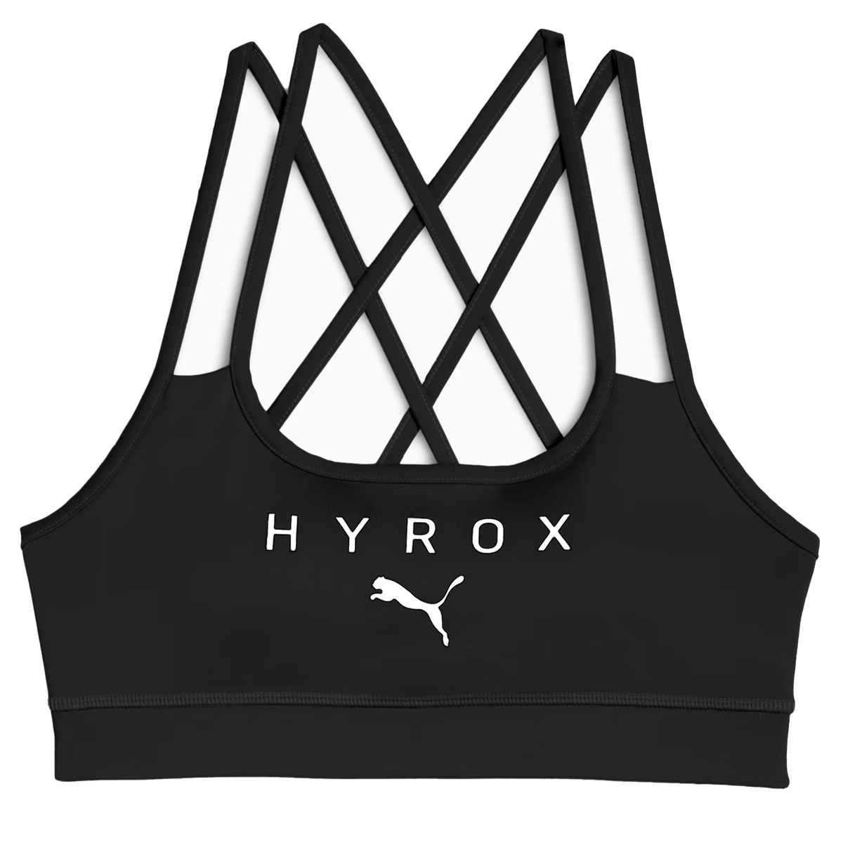 Puma X Hyrox Move Strappy Sports Bra - Womens - Black