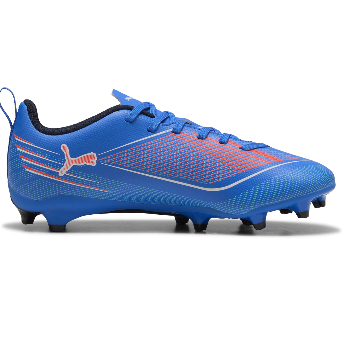 Puma Ultra 6 Play FG/AG JR Football Boots - Youth - Blue/White/Red