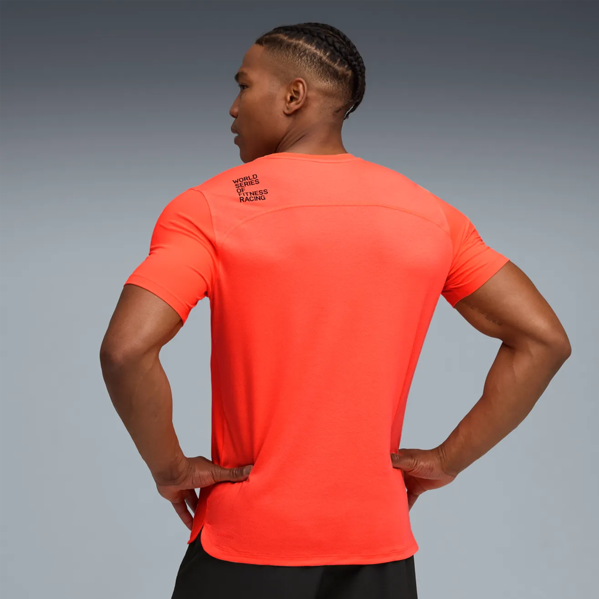 Puma x Hyrox Cloudspun ThermoAdapt Tee - Mens - Glowing Red