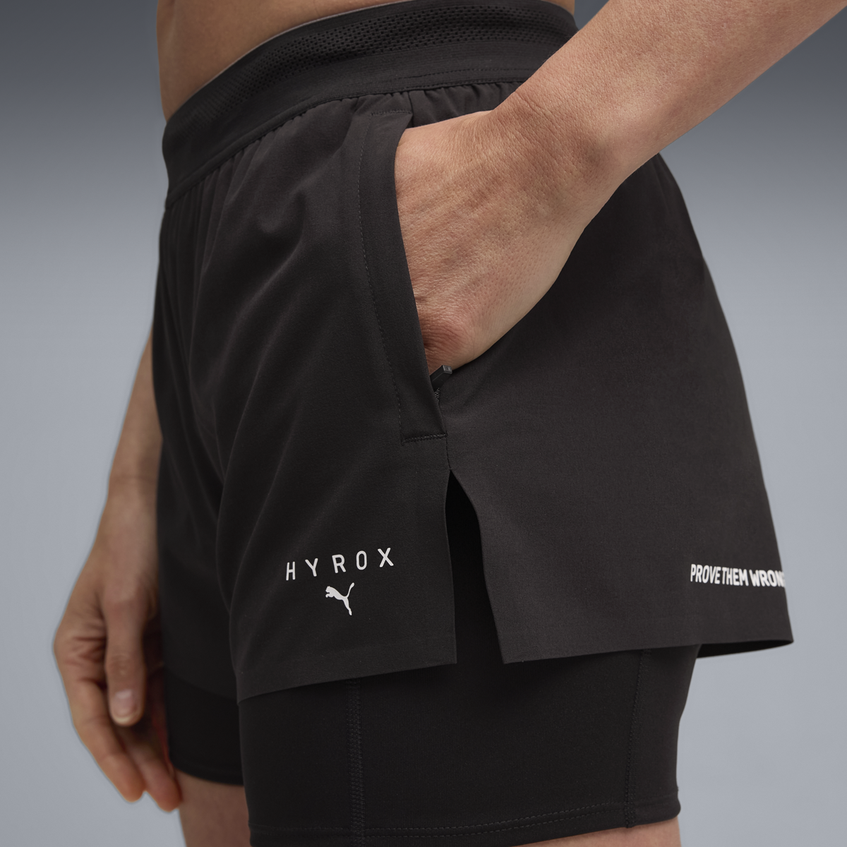 Puma x Hyrox 2 in 1 Short - Womens - Black