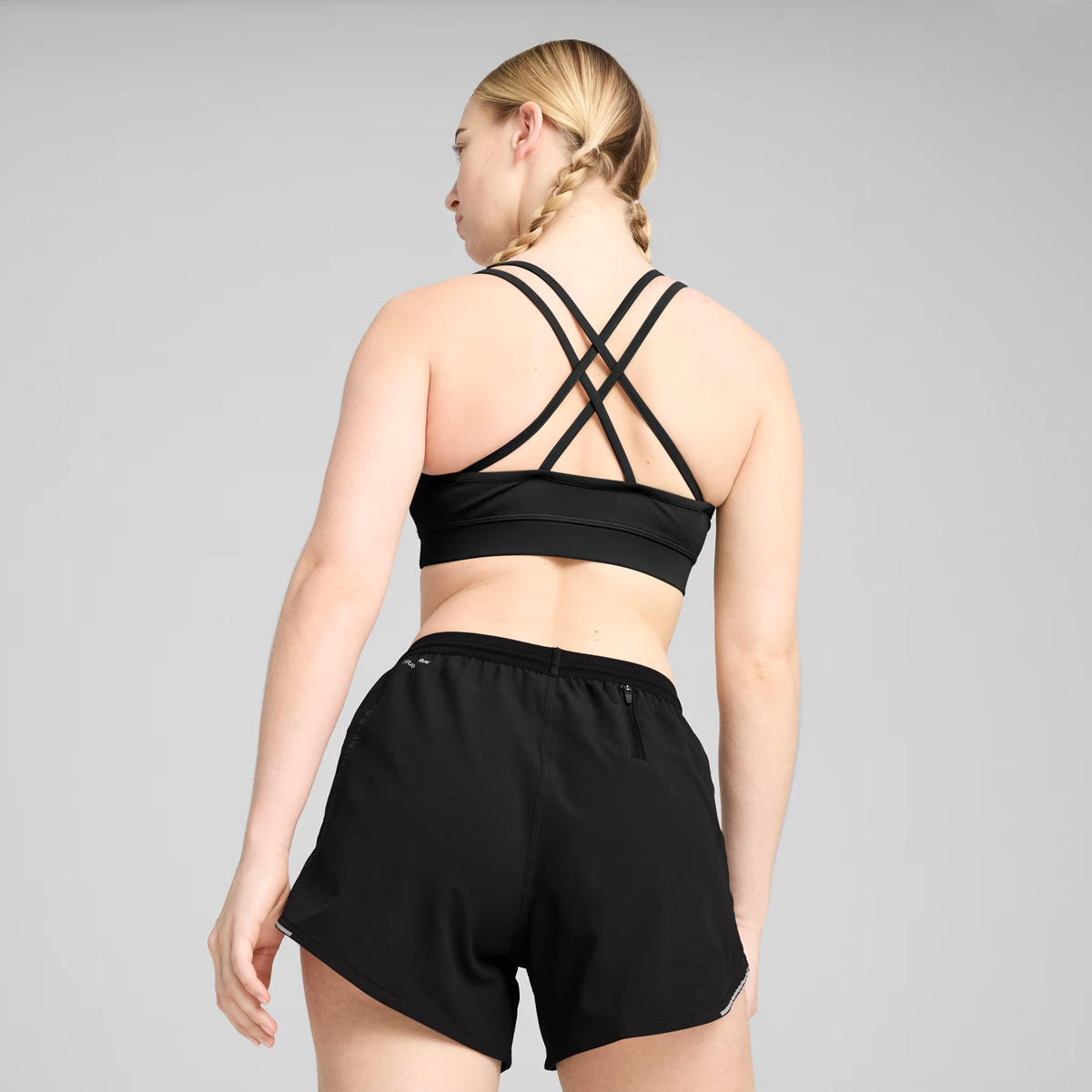 Puma X Hyrox Move Strappy Sports Bra - Womens - Black