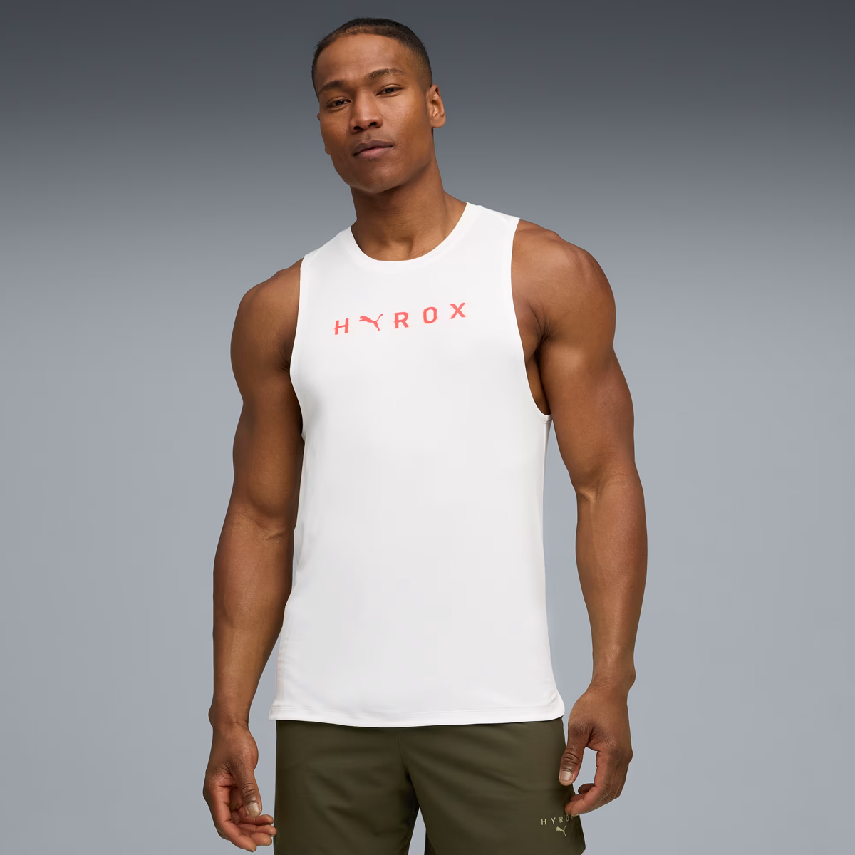 Puma x Hyrox Cloudspun ThermoAdpat Tank Top - Mens - White
