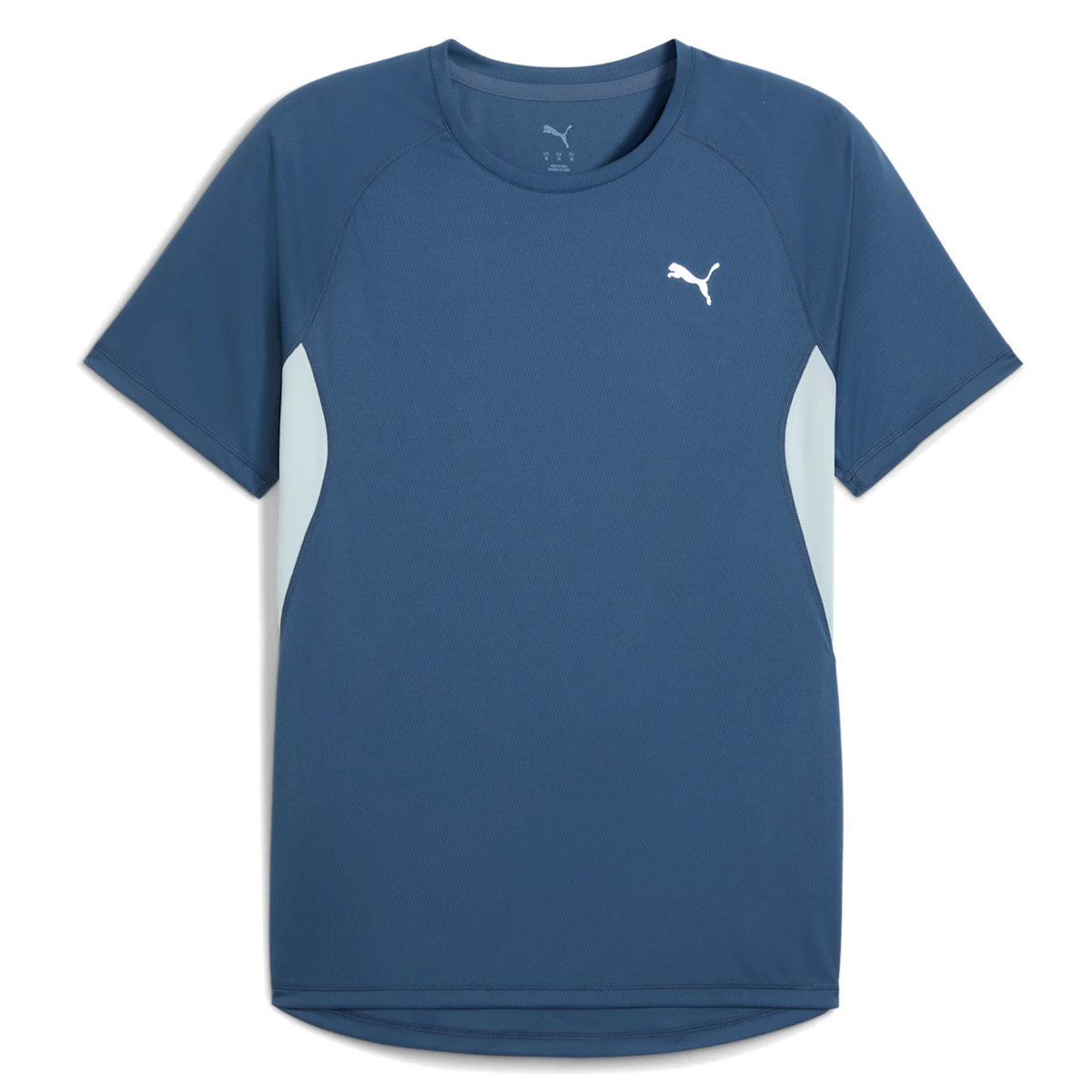 Puma Run Velocity Poly Tee - Mens - Dark Indigo