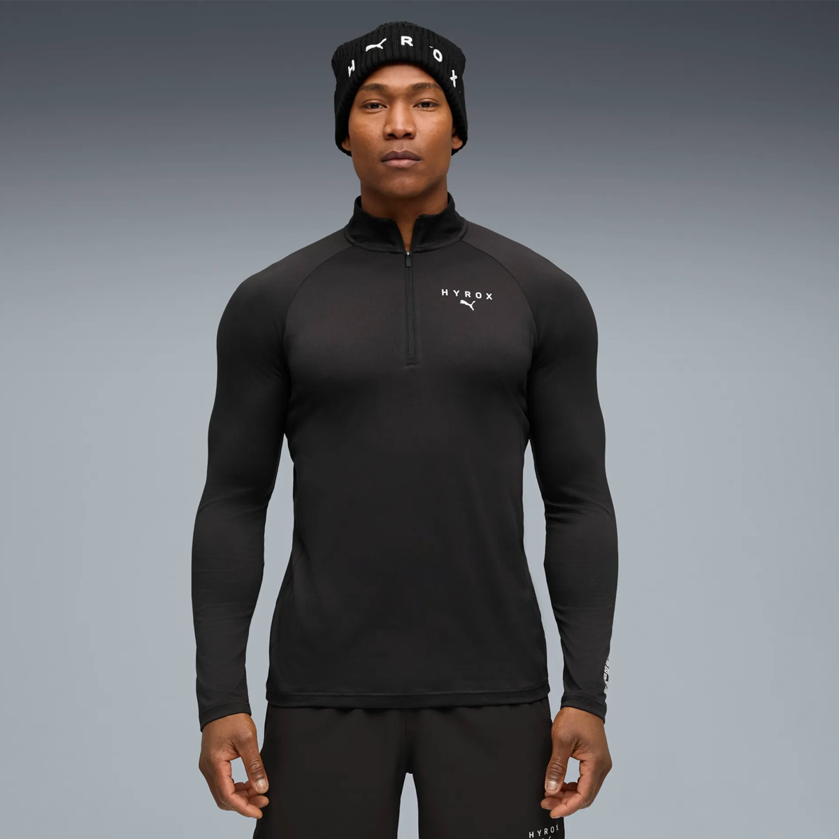 Puma x Hyrox 1/4 Zip - Mens - Black
