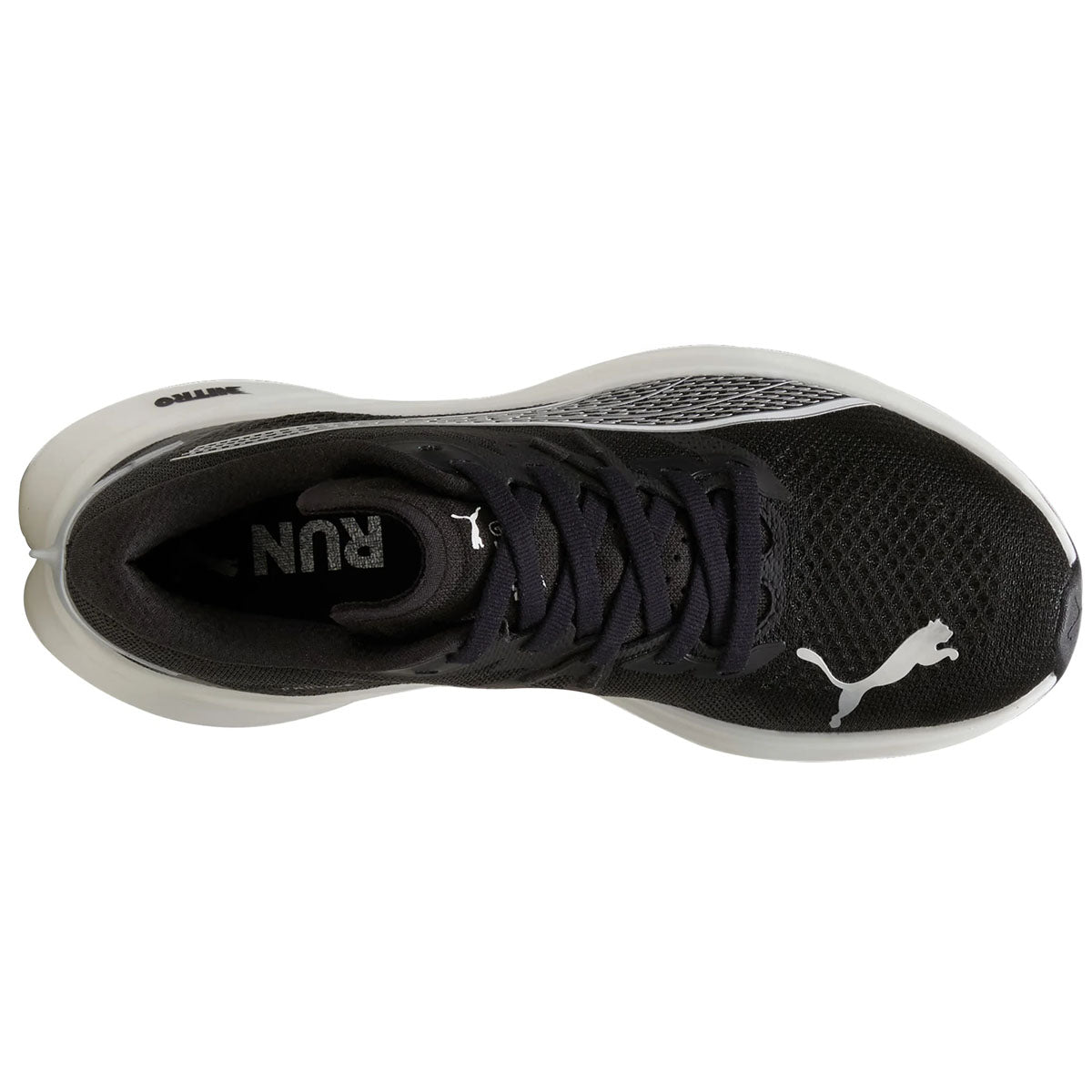 Puma Deviate Nitro 3 Running Shoes - Womens - Black/White/Silver