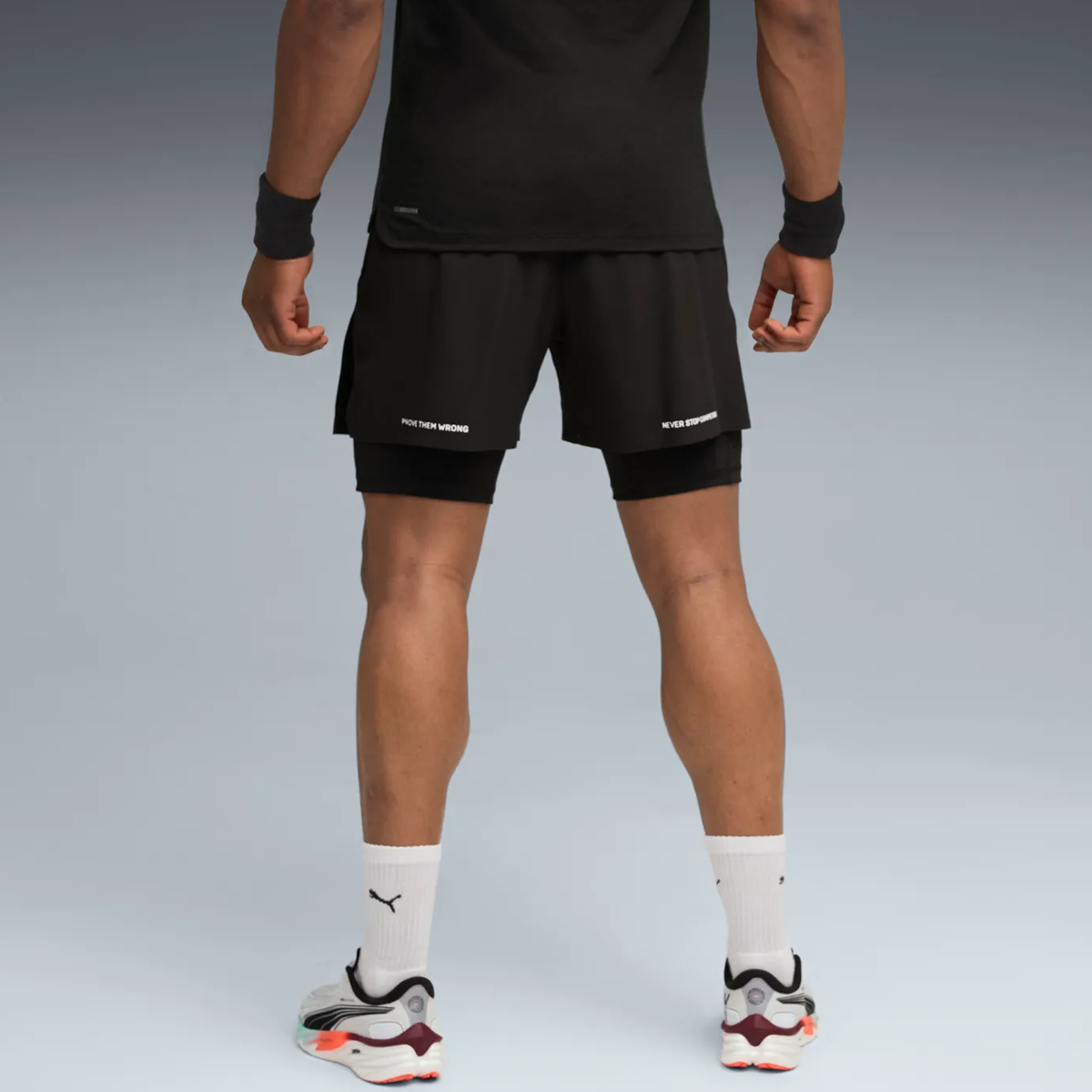 Puma x Hyrox 2 in 1 Training Shorts - Mens - Black