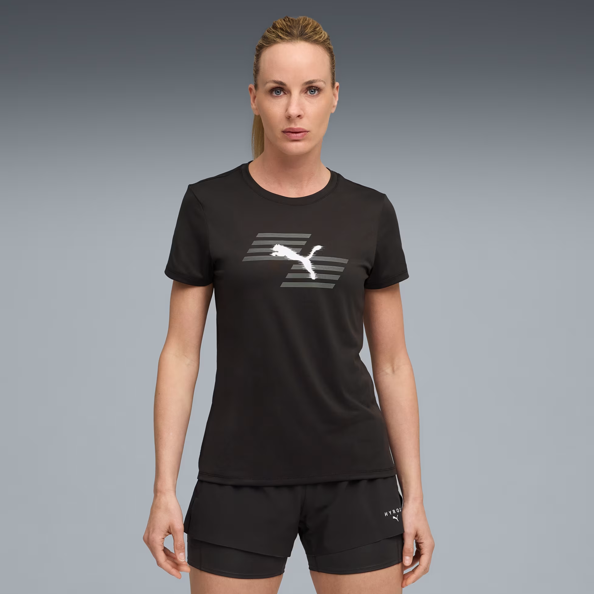 Puma x Hyrox Graphic Tee - Womens - Black