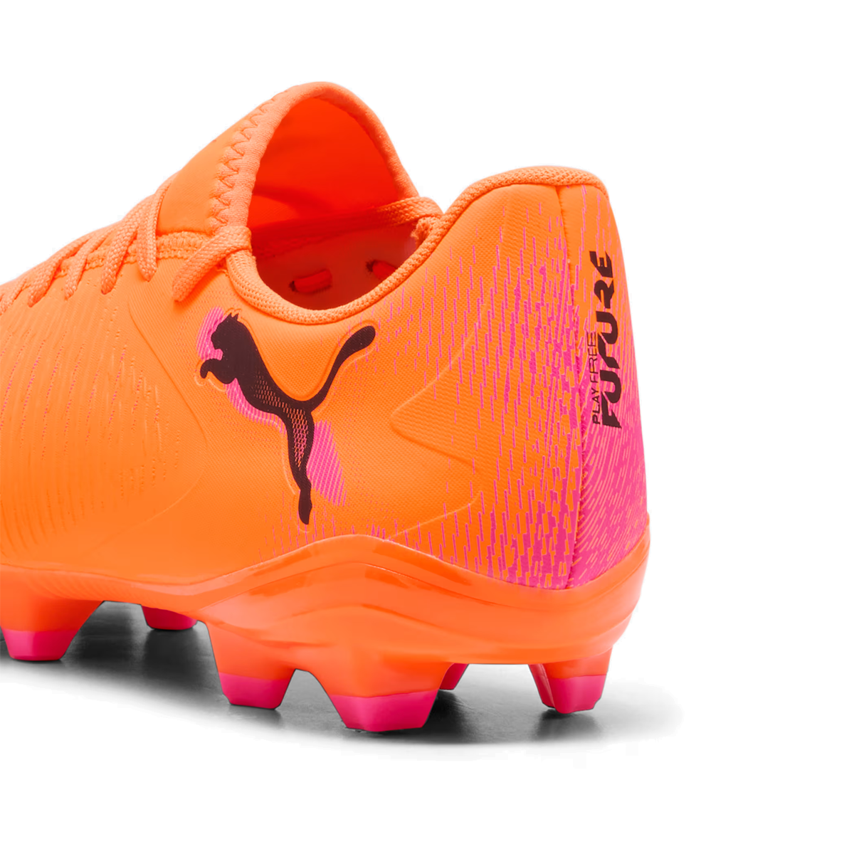 Puma Future 8 Play FG/AG Football Boots - Adult - Orange/Pink/Black