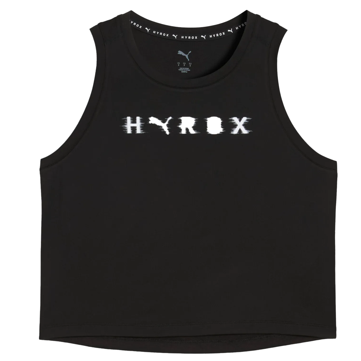 Puma x Hyrox Cloudspun ThermoAdapt Crop Tank Top - Womens - Black