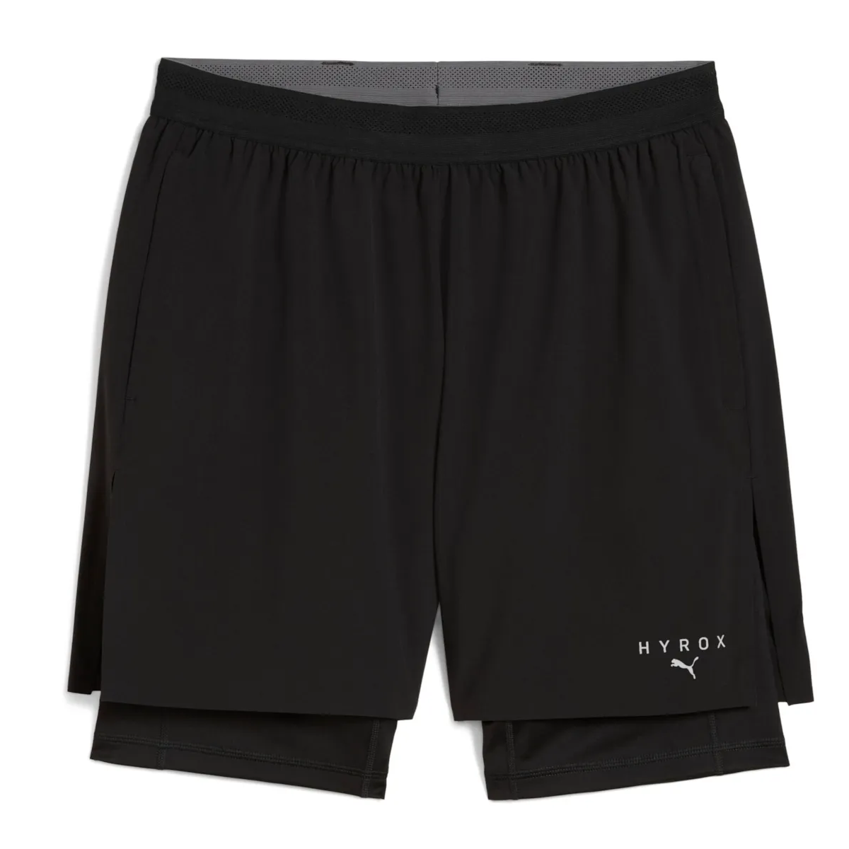 Puma x Hyrox 2 in 1 Training Shorts - Mens - Black