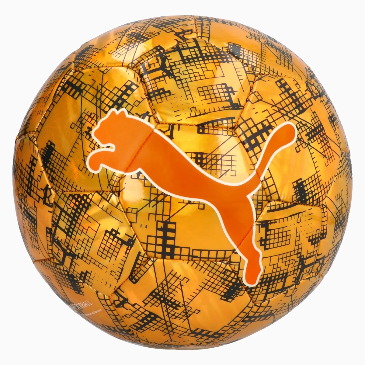 Puma Cup Graphic Football - Glowing Red/Dusky Grey/Heat Fire