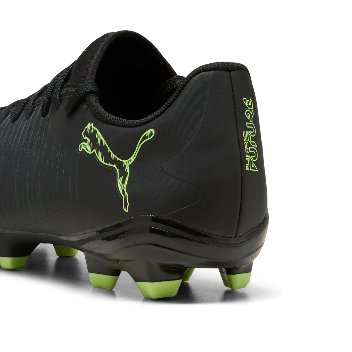 Puma Future 8 Play FG/AG Football Boots - Adult - Black/Fizzy Light/Green