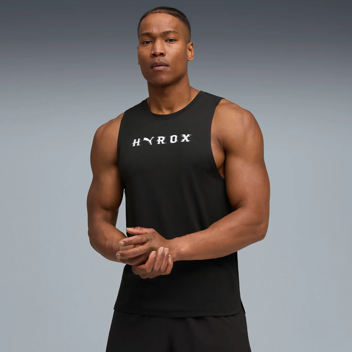 Puma x Hyrox Cloudspun ThermoAdpat Tank Top - Mens - Black