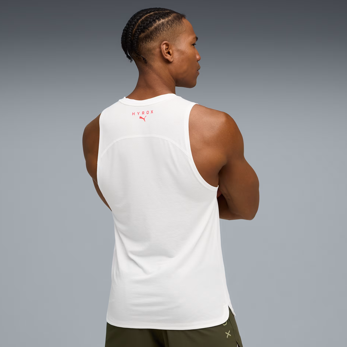 Puma x Hyrox Cloudspun ThermoAdpat Tank Top - Mens - White