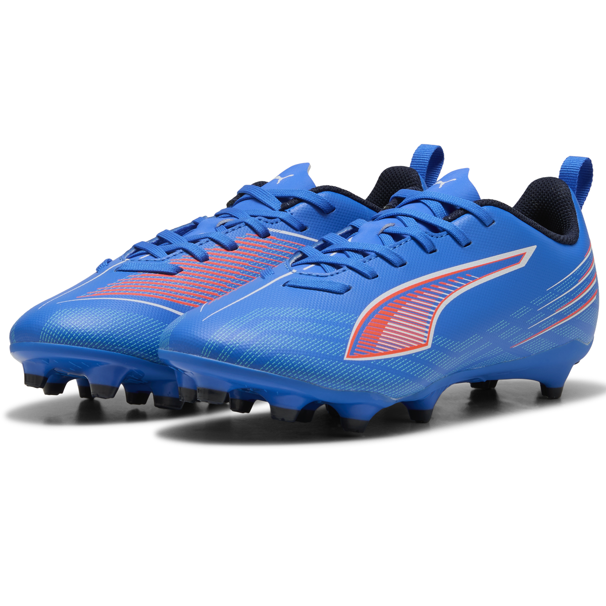 Puma Ultra 6 Play FG/AG JR Football Boots - Youth - Blue/White/Red