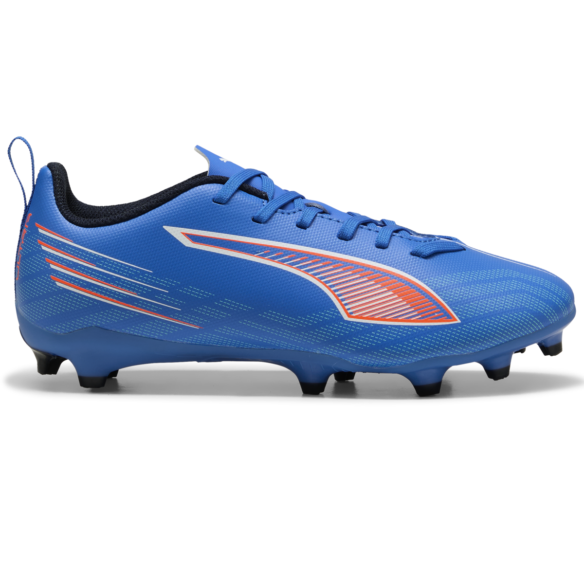 Puma Ultra 6 Play FG/AG JR Football Boots - Youth - Blue/White/Red