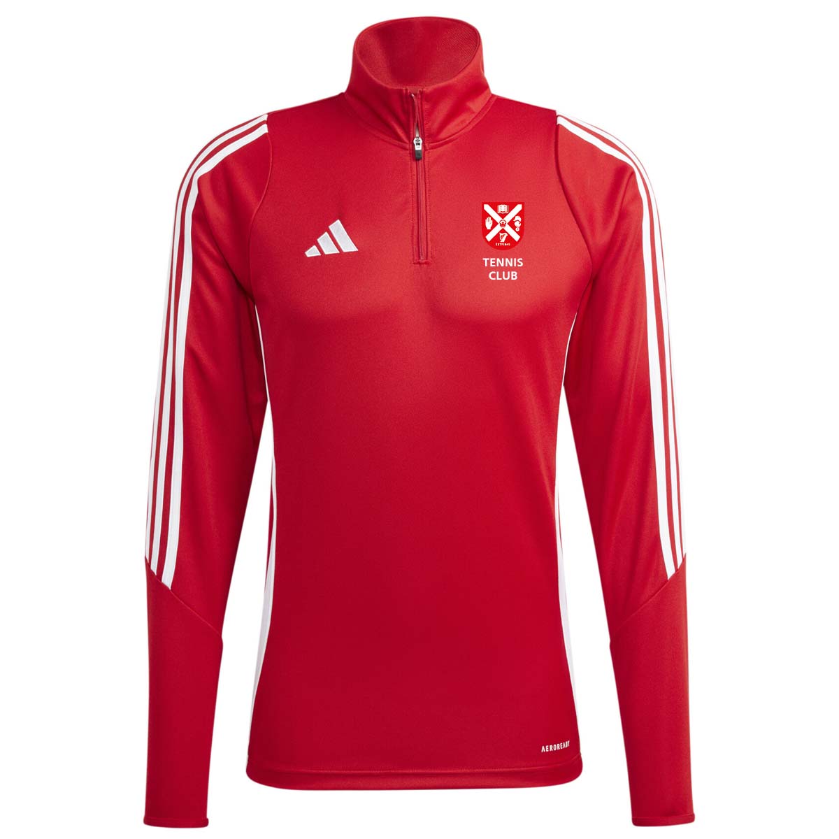 adidas Club Queens Tennis Tiro 24 Training Top - Adult - Red