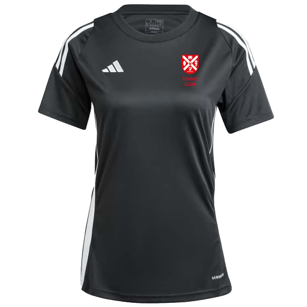 adidas Club Queens Tennis Tiro 24 Jersey - Womens - Black
