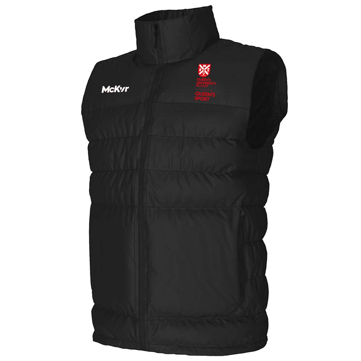 Mc Keever Queens Sport Core 22 Padded Gilet - Adult - Black